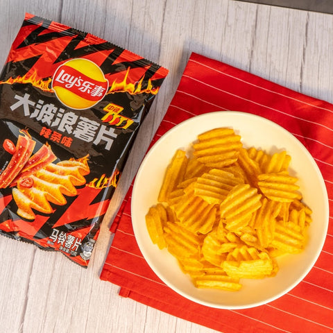 Lay’s Big Wave Spicy Strip Batatas Fritas