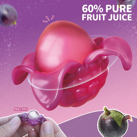Haoliyuan Egg Party Grape Peel Gummies