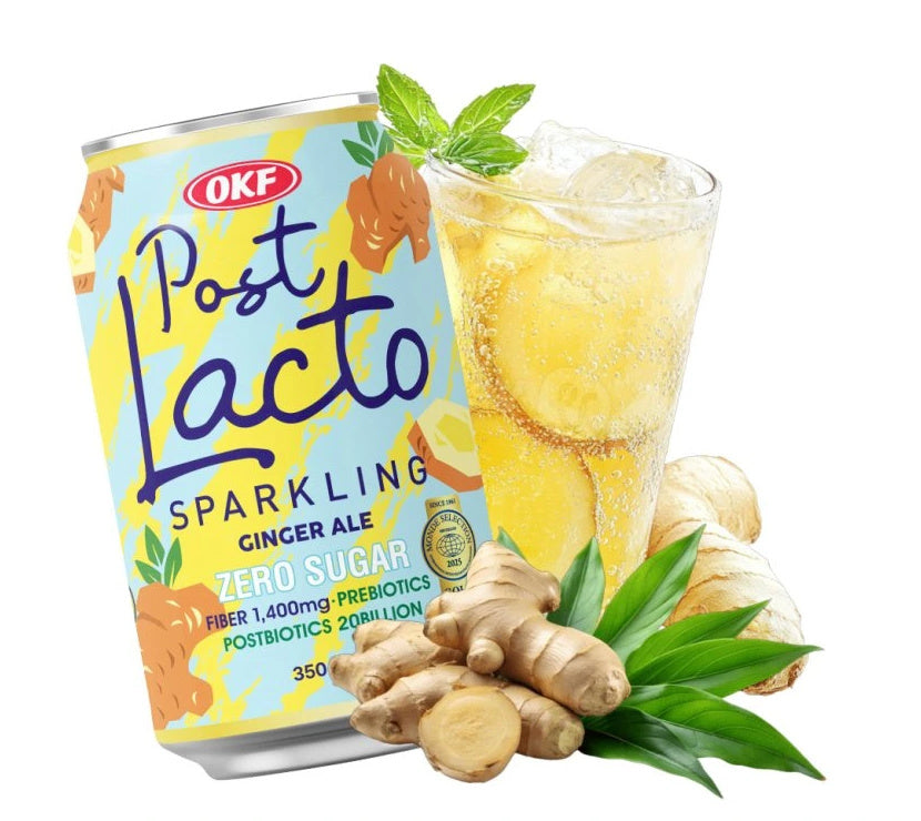 OKF PostLacto Zero Sugar Ginger Ale Sparkling