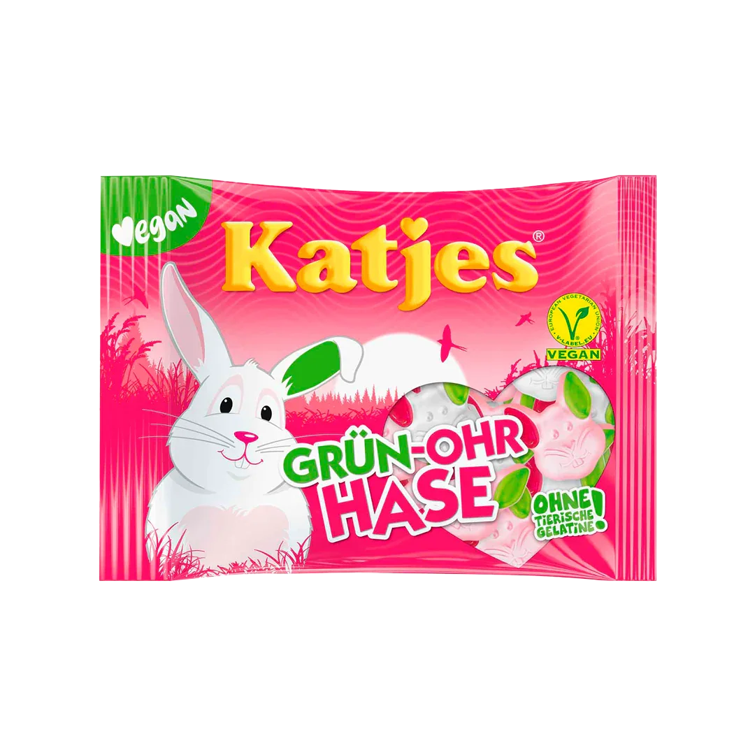 Katjes Grün Ohr Hase