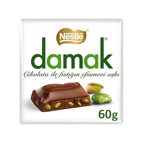 Nestle Damak Fine Chocolate with Pistachios