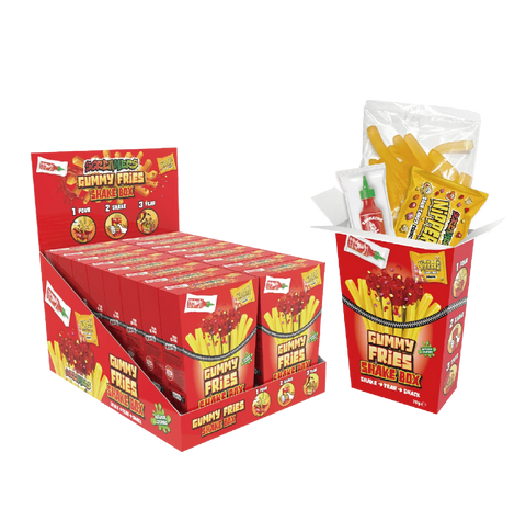 Zed Candy Screamers Gummy Fries Shake Box