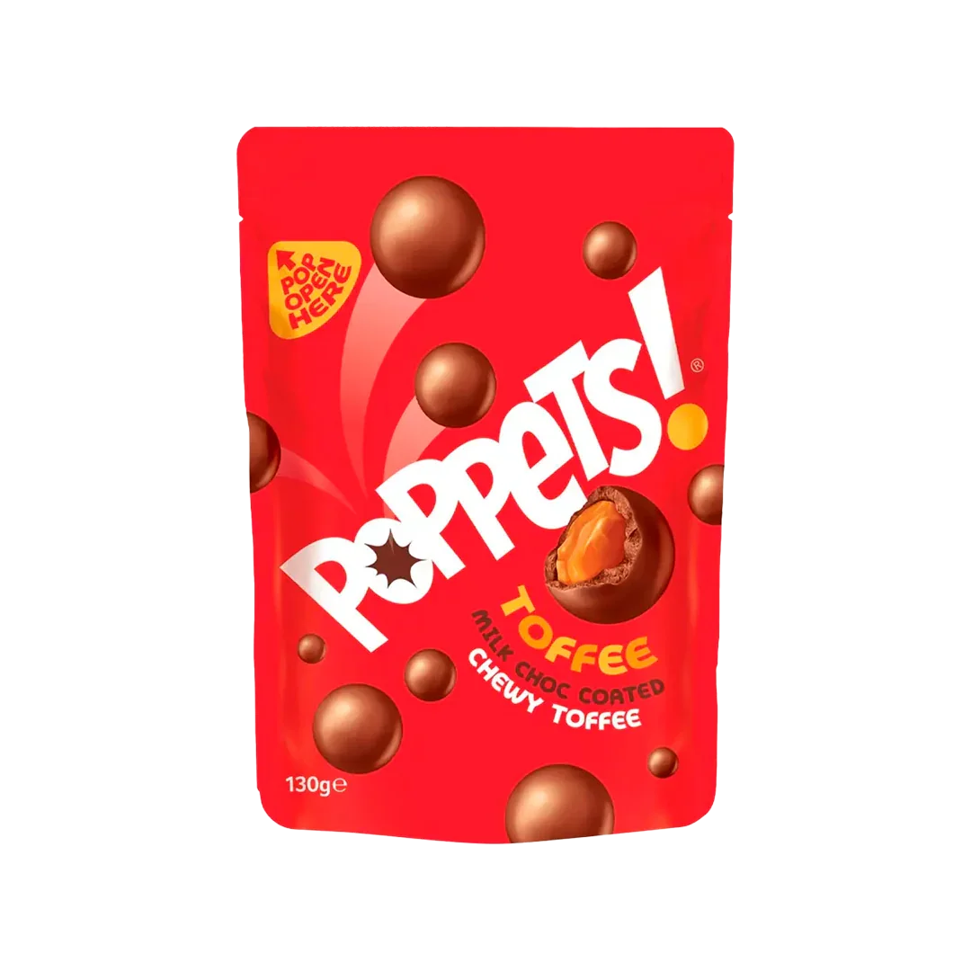 Poppets Chewy Toffee Bag