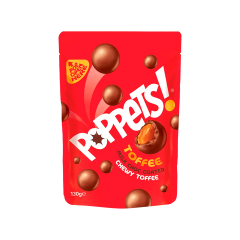 Poppets Chewy Toffee Bag
