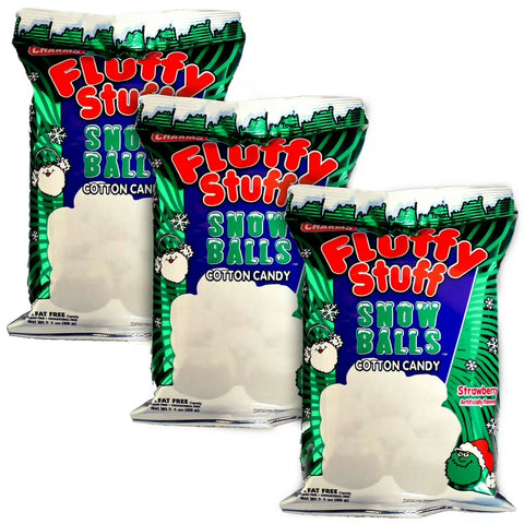 Charms Fluffy Stuff Snow Balls Cotton Candy
