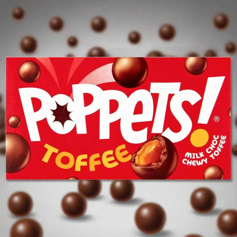 Poppets Milk Choc Coated Chewy Toffee