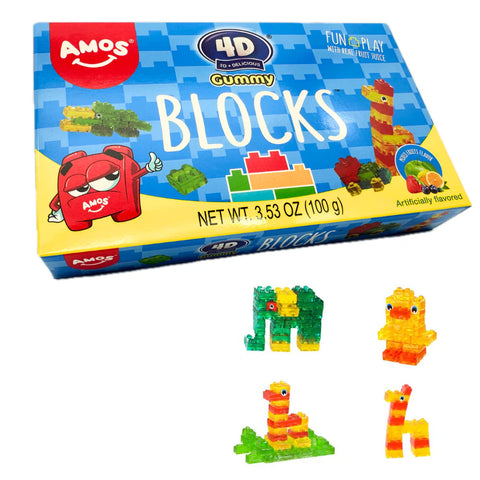Amos 4D Gummy Blocks