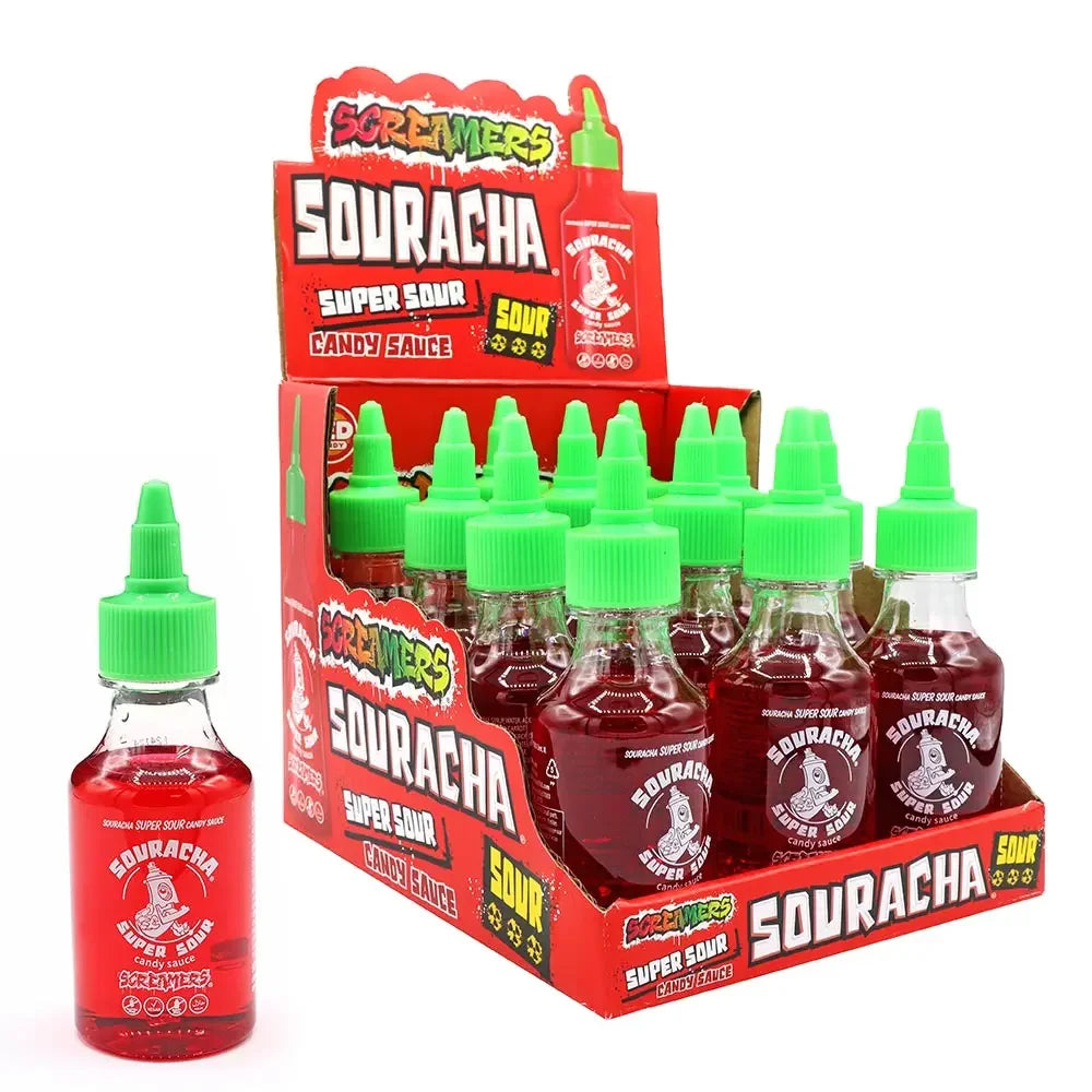 Zed Candy Screamers Souracha Super Sour Candy Sauce