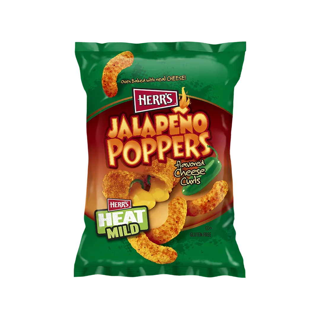 Herr's Cheese Curls Jalapeño
