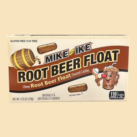 Mike and Ike Root Beer Float