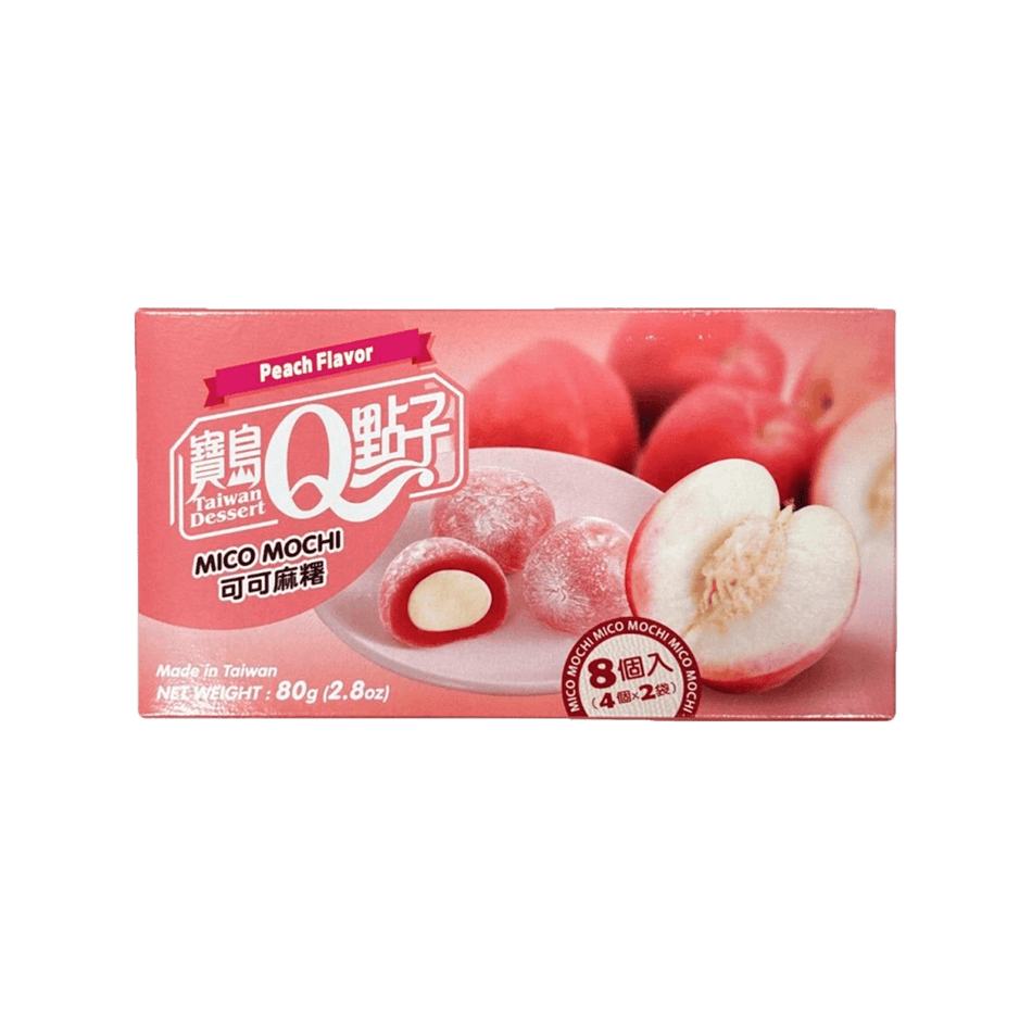 Q Brand Mochi (White Peach)