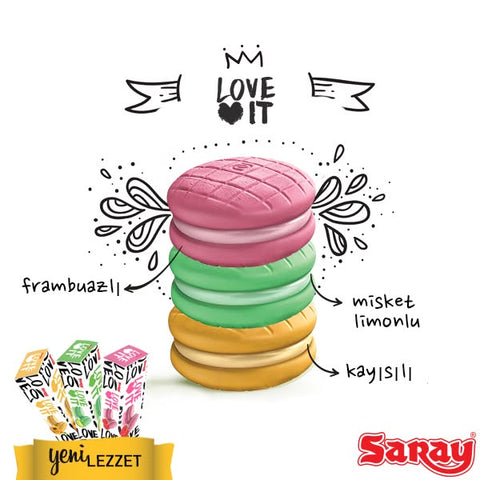 Macaron Biscuit Raspberry