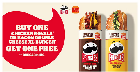 Pringles Burger King Bacon Double Cheese XL