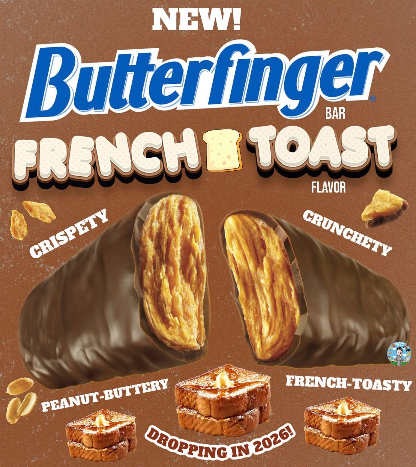 Butterfinger French Toast
