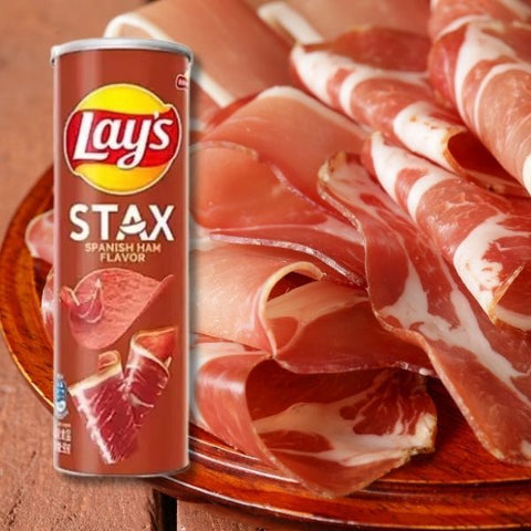 Lay's Stax Spanish Ham