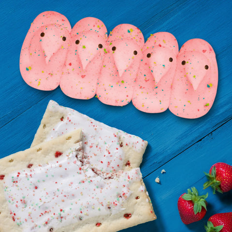Peeps Marshmallow Pop-Tarts Frosted Strawberry