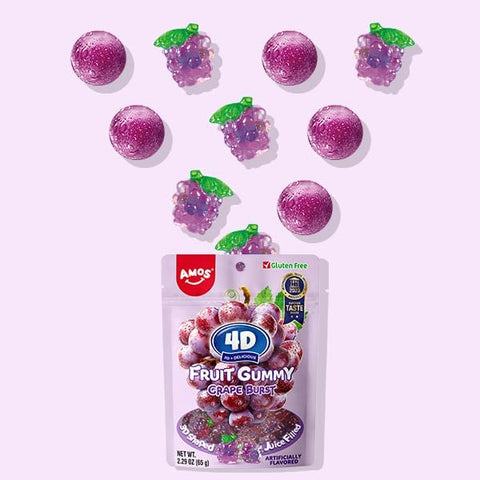 Amos Gummy 4D Grape