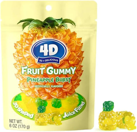 Amos Gummy 4D Pineapple