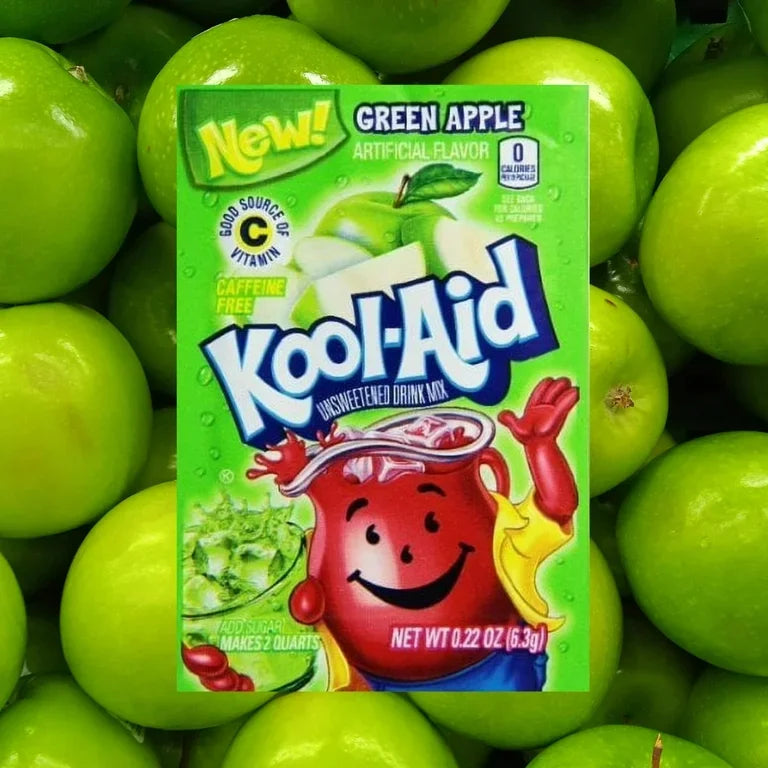 Kool-Aid Drink Mix Green Apple
