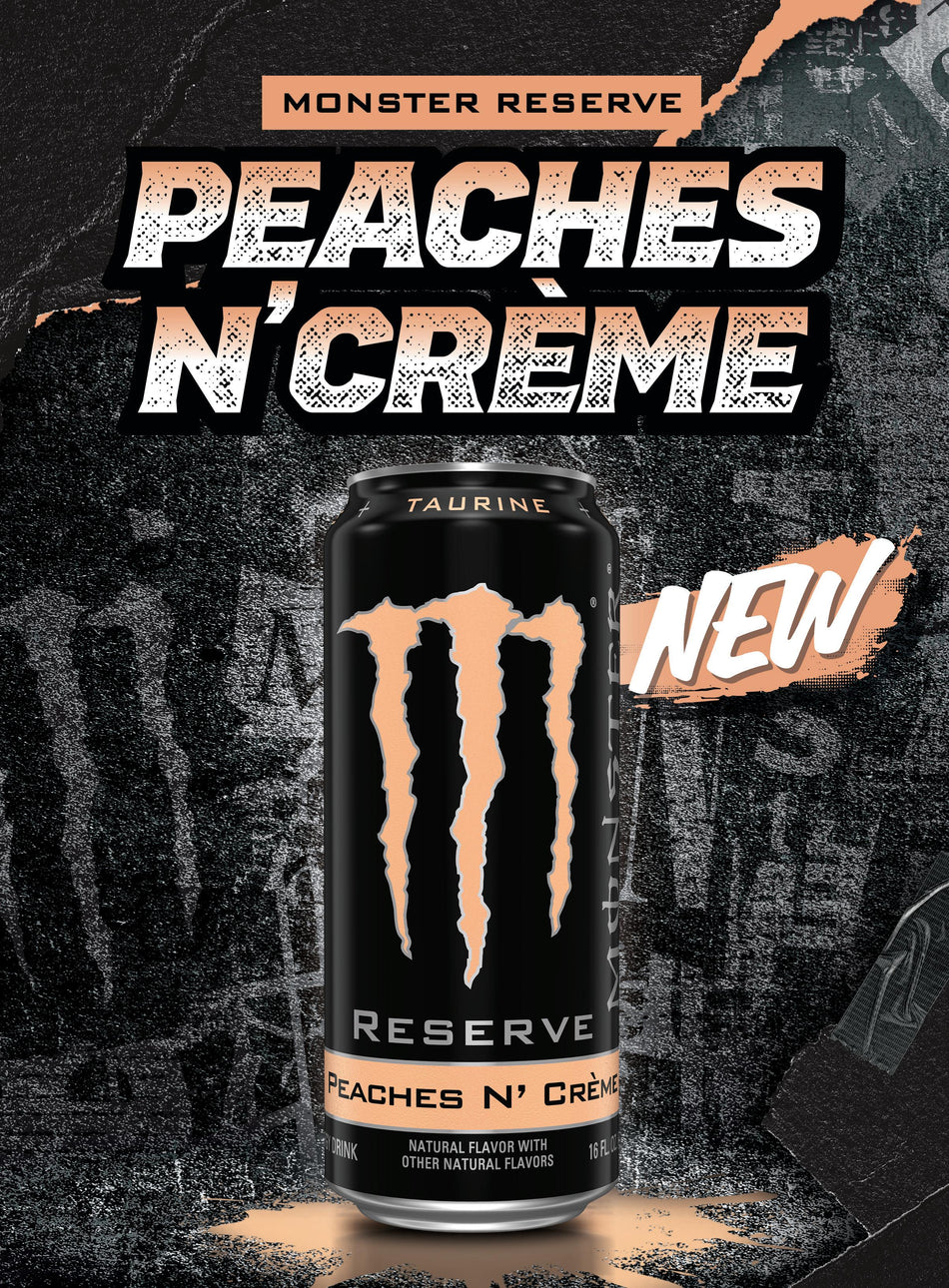 Monster Energy Reserve Peaches N' Crème