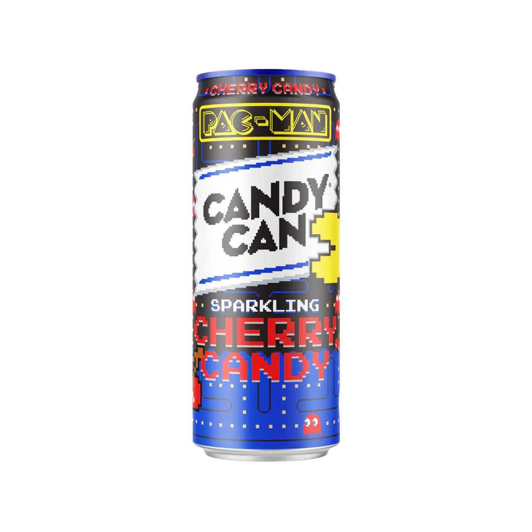 Candy Can Pac-Man Cherry Candy