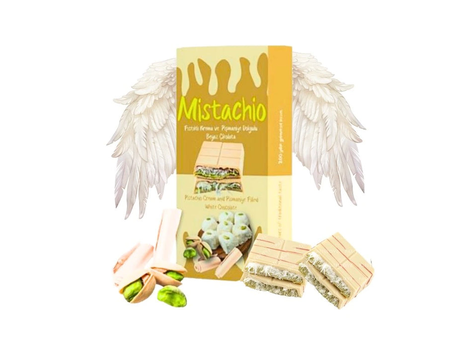 White Chocolate do Dubai Angel Hair Pistachio 80 g