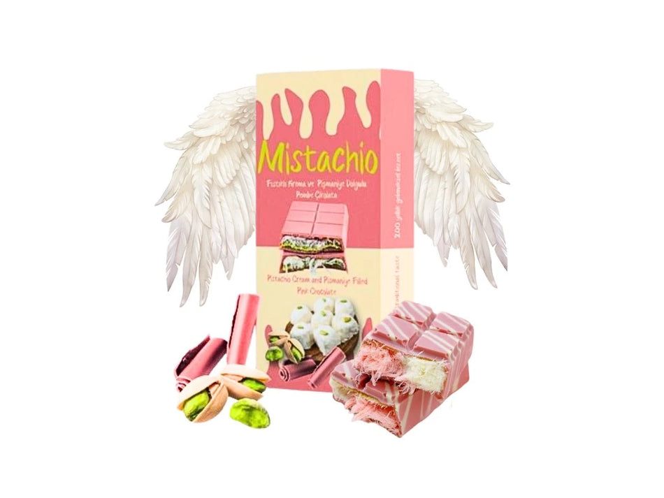 Pink Chocolate do Dubai Angel Hair Pistachio 80 g