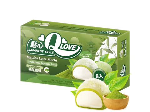 QLove Matcha Latte Mini Mochi