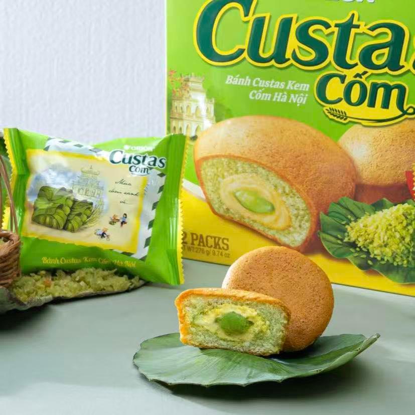 Orion Custas Green Rice "Com" Soft Cake