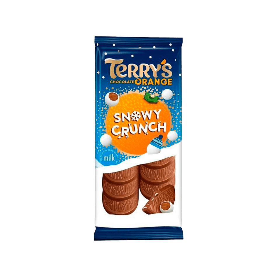 Terrys Chocolate Orange Snowy Crunch Tablet