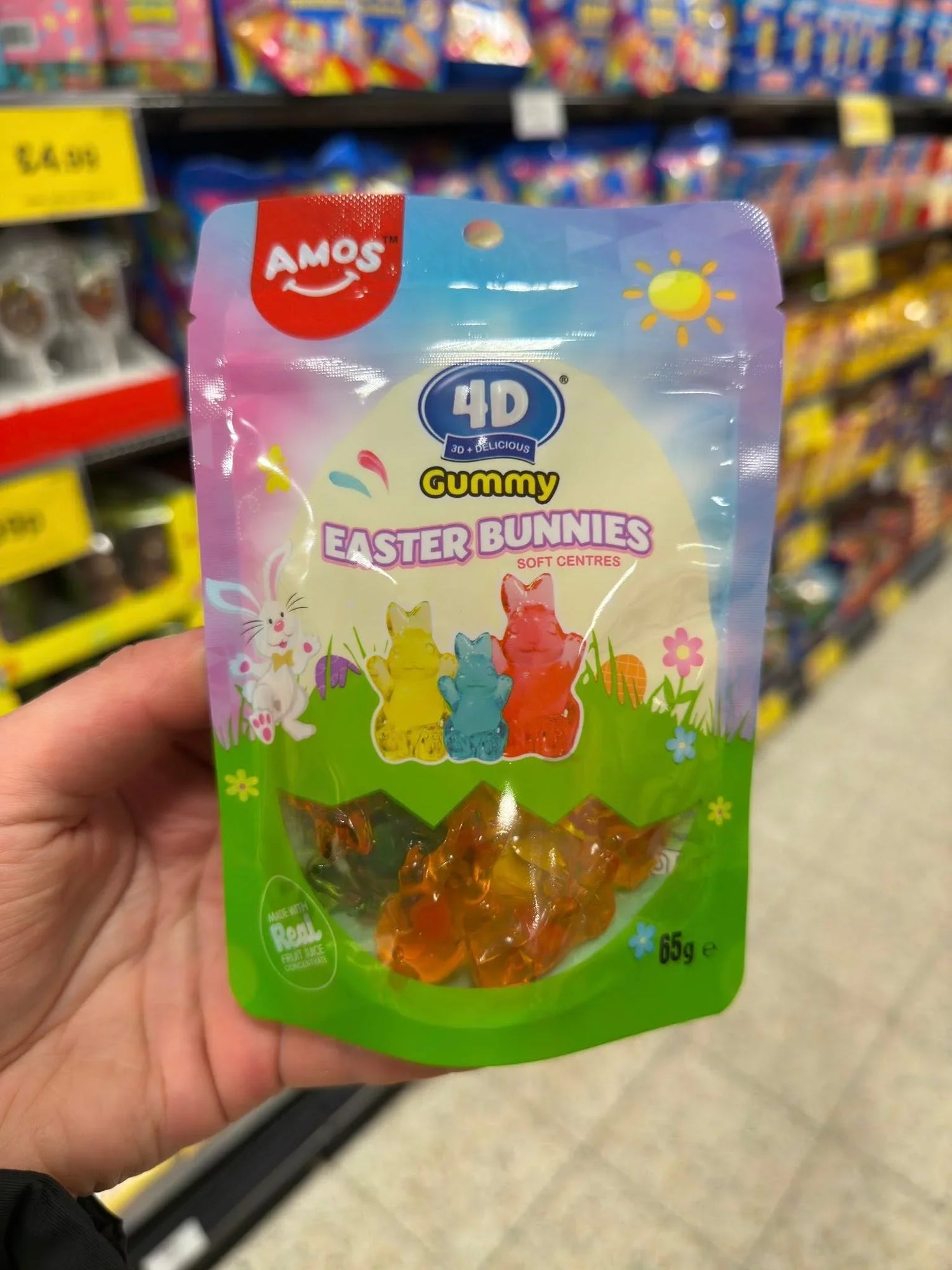 Amos Gummy 4D Easter Bunnies