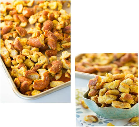 Pretzel Pete Pieces Honey Mustard and Onion Big