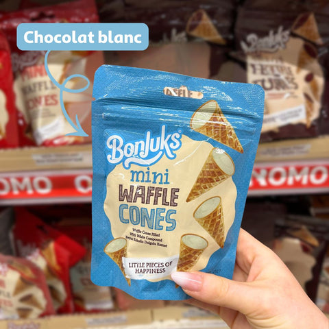 Mini Cones Gelado White Chocolate