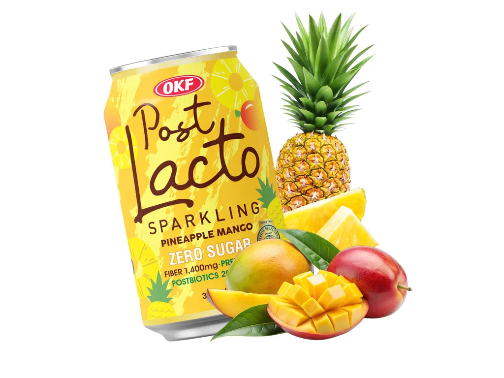 OKF PostLacto Zero Sugar Pineapple Mango Sparkling