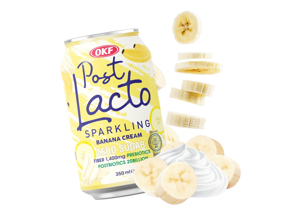 OKF PostLacto Zero Sugar Banana Cream Sparkling