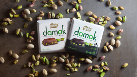 Nestle Damak Dark Chocolate with Pistachios