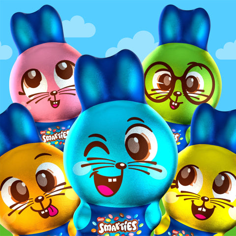 Smarties Bunny Hollow Figure Chocolate