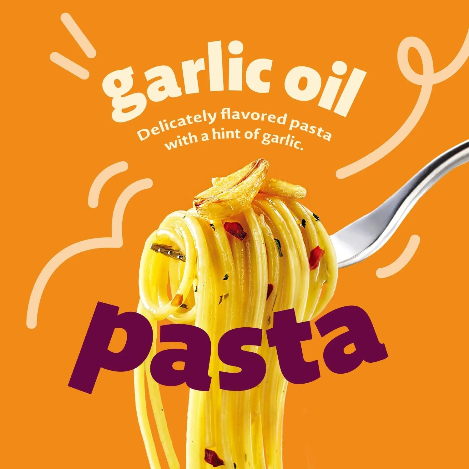 Samyang Tangle Garlic Oil Pasta