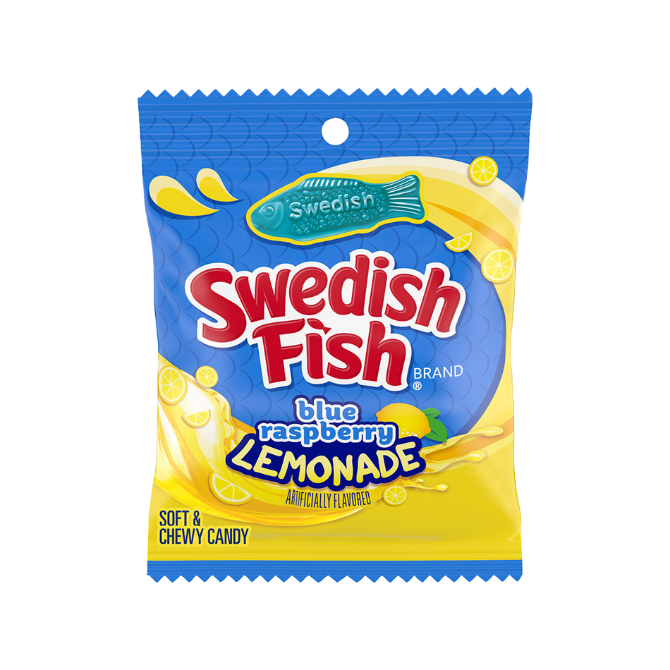 Swedish Fish Blue Raspberry Lemonade