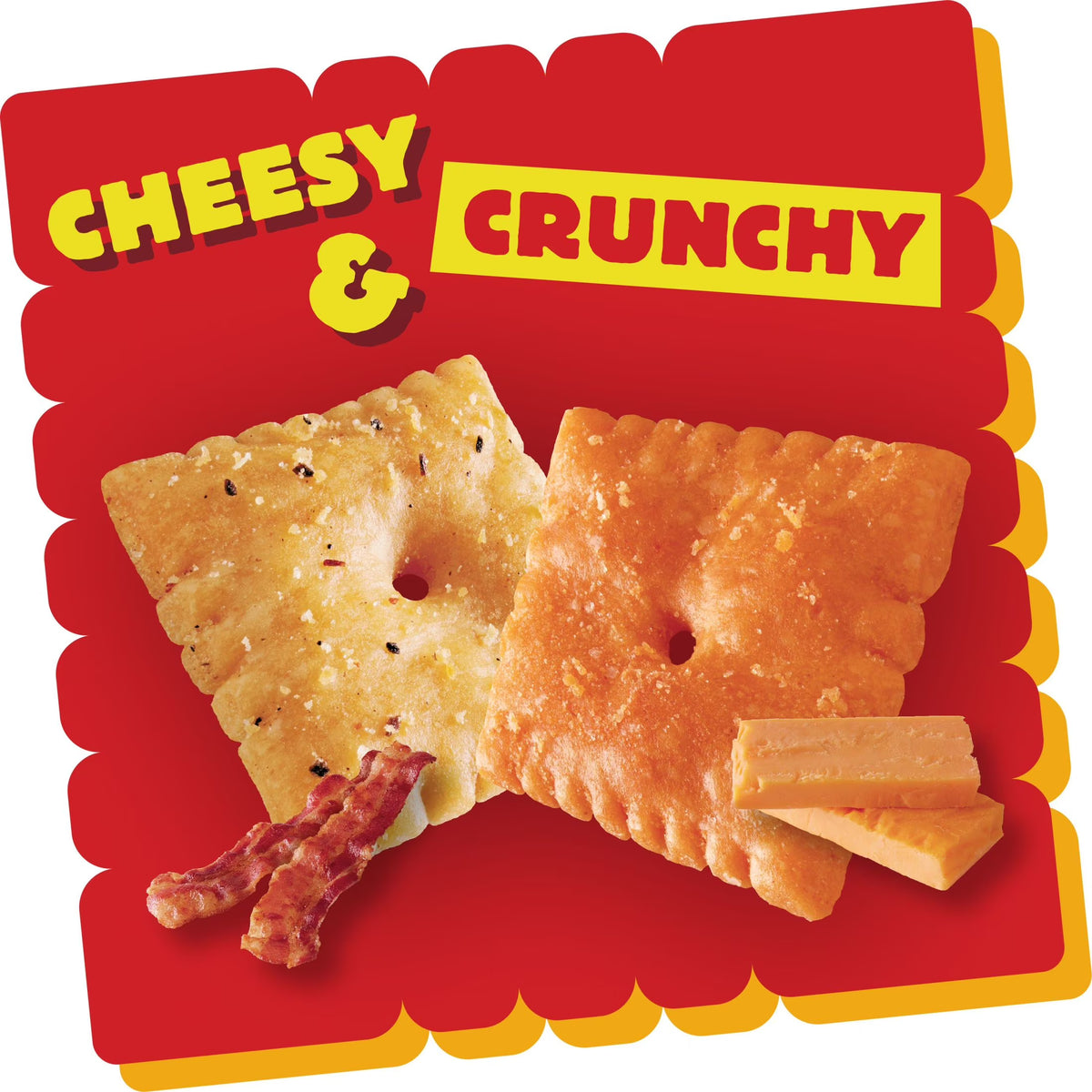 Cheez-It Duoz Bacon Cheddar Cheese