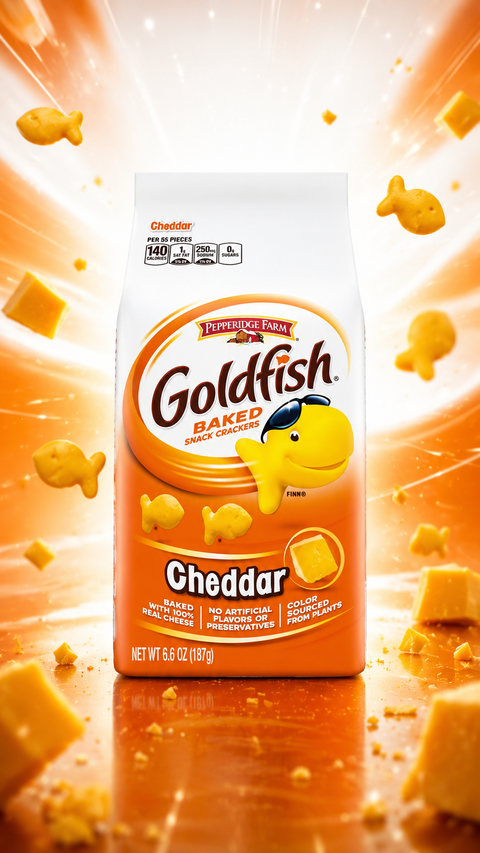 Goldfish Crackers Cheddar