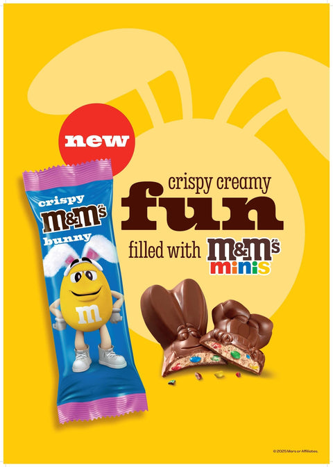 M&M's Crispy Bunny Chocolate