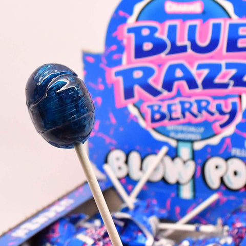 Blow Pops Blue Razz Berry