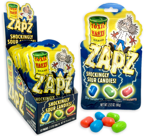 Toxic Waste Zapz Sour Candies