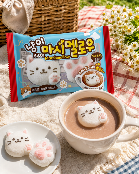 Yum'z Bites Kitty Marshmallow