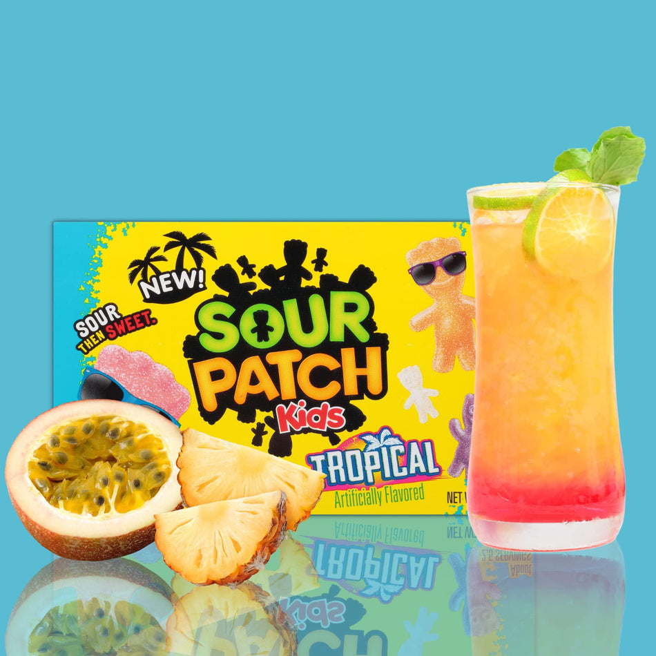 Sour Patch Kids Tropical Theater USA Box