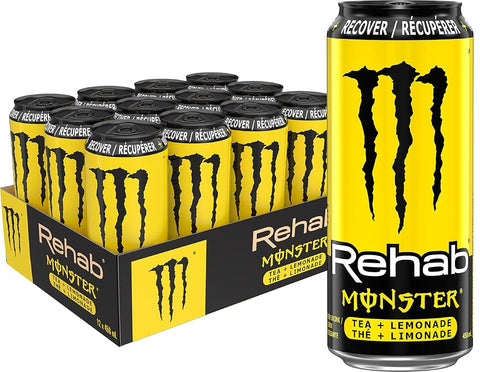 Monster Energy Rehab Tea + Lemonade Canada 458ml
