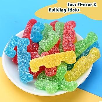 Amos 4D Gummy Sour Building Blocks