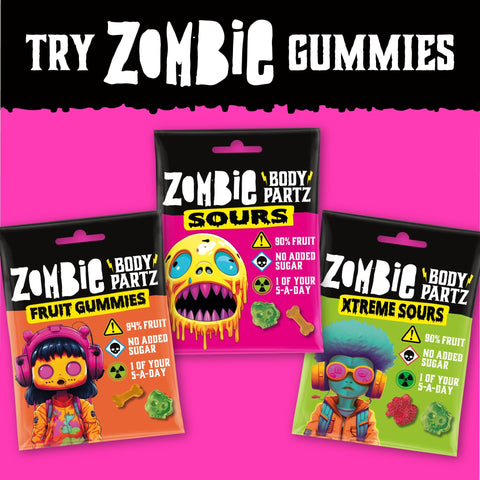 Zombie Body Partz Sours 90% Fruta