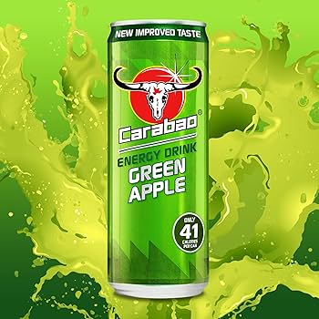 Carabao Energy Green Apple